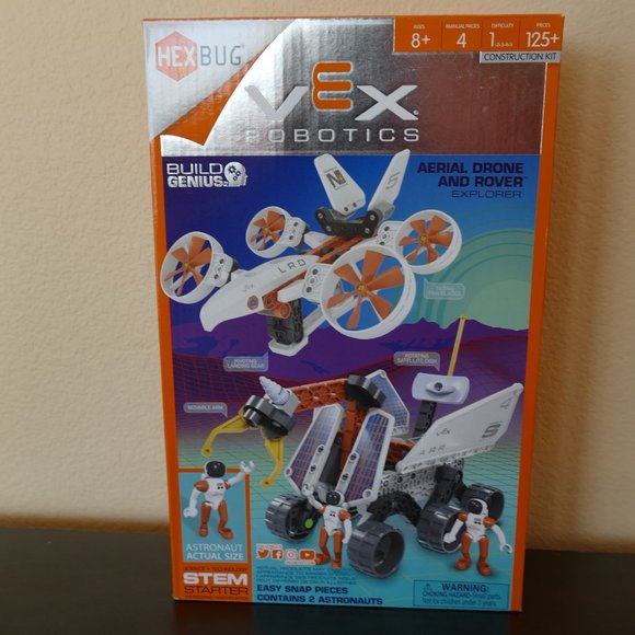 hexbug Toys Hexbug Vex Robotics Aerial Drone And Rover Explorer
